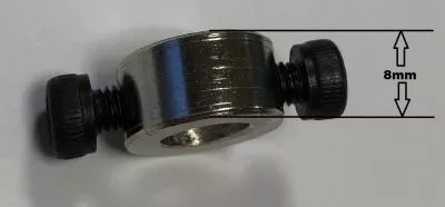 Stellring 8mm (1Paar)