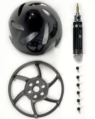 XOAR Carbon Spinner 82mm Elektro 3-Blatt
