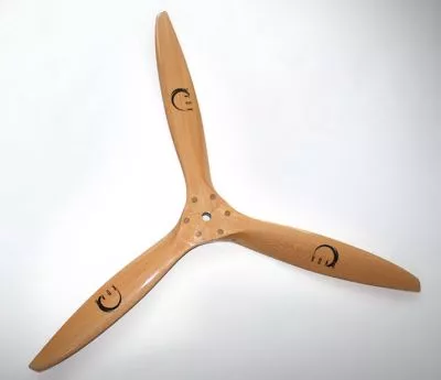 XOAR Holz Propeller Buche 3-Blatt 15x7'