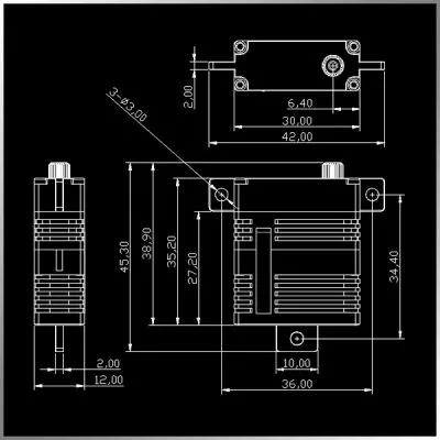 Grupp Servo 12mm GM1212HV (Digital)