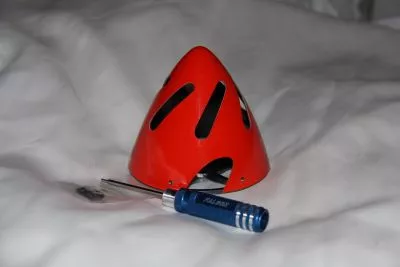 Falcon Spinner Elektro 89mm 3-Blatt rot