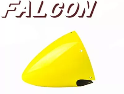 Falcon Carbon Spinner Benzin 5,5" 3-Blatt gelb