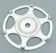 Benzin Spinnerr�ckplatte Alu 3"