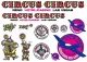 Circus Circus Dekor-Bogen