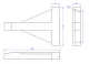 DLE 20 Motortr�ger Kunststoff 2-teilig