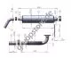 Schalld�mpfer-Set DLE55/DLE111