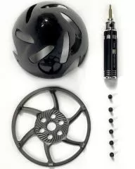 XOAR Carbon Spinner 89mm Elektro 2-Blatt