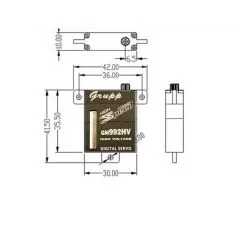 Grupp Servo GM992HV (Digital-HV)