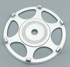 Benzin Spinnerr�ckplatte Alu 5,5"