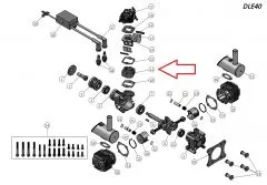 DLE40-11 Vergaserkasten