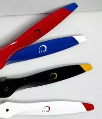 XOAR GfK-Propeller 28x14 weiss/rot