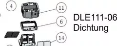 DLE111-06 Vergaserkastendichtung