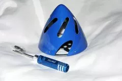 Falcon Spinner Elektro 80mm 2-Blatt blau
