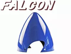 Falcon Carbon Spinner Benzin 4" 3-Blatt blau