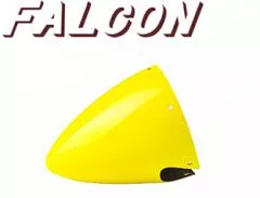 Falcon Carbon Spinner Benzin 5,5" 3-Blatt gelb