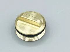 Tankdeckel Messing mit Dichtung