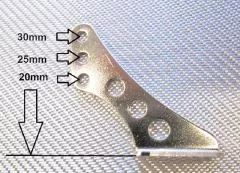 GM Doppelruderhorn Metall (Set)